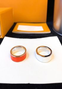 2021 Classic Real Letter Love Ring Gold Gold Rose Colours Couple in acciaio inossidabile Rings Design Women Jewelry2709478