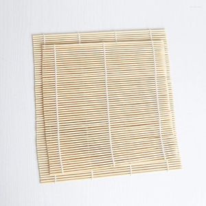 Conjuntos de louça Conjunto de sushi Cozinha Nigiri Pratos Colher de arroz para fazer suas próprias varas de bambu Rolling Mat Makers para iniciantes de presente