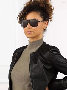 선글라스 여성을위한 큰 타원형 태양 안경 고급 핸드 크래프트 아세테이트 태양 광 UV400 남성 음영