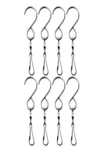 10 Pack Swivel Hooks Clips S Hooks Smooth Spinning for Hanging Wind Spinners Wind Chimes Crystal ers Party Supply Rotatin1922064