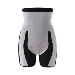 Shapers femininos sem costura cintura alta shapewear 8d magia elevador hip calças barriga controle corpo moldar segurança invisível