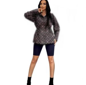 2024g primavera feminino luxo hoodies blusão jaquetas cheias de letras moda dupla camada com capuz fino ajuste casacos outwear