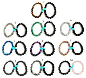 Braccialetti di fascino coppie magnetiche luminose collegamenti reciproci di attrazione abbinata per amicizia2654135