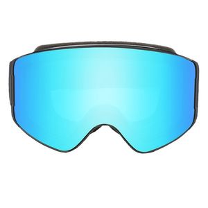 Magnetic ski glasses Cylindrical ski goggles Cross border double-layer anti-fog goggles for men and women