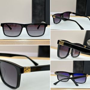 Mens high-end brand designer sunglasses classic best-selling THE GUARDIV mens womens black square beach UV400 sunglasses with original box