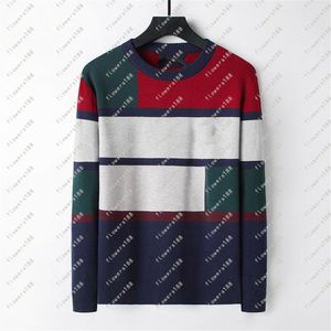 GC24 Luxuryt Designer Högkvalitativa tröjor Mens med kvinnors hösten vinterlång ärm tröja stickade tröjor