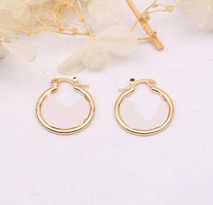 Fashion Stud gold hoop earrings lady Women Party Wedding Lovers gift engagement Jewelry for Bride Design Dropship5302734