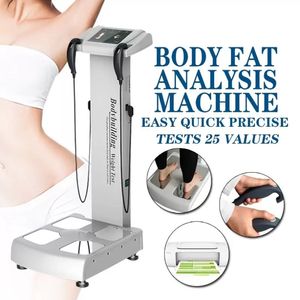 スリミングマシン2024 BMIボディ脂肪分析機械組成アナライザーの健康のためのプリンター