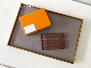 classics style Women's wallet high quality Black Letter men's wallet Luxury designer short style wallet women's Credit card purse Card holders Bags wallet 006