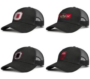 Ohio State Buckeyes Football Weiß Verstellbare Trucker-Kappe Modische Baseballmütze Vintage Dad Ball Caps für Männer Frauen Rot Grau Camouf1059862