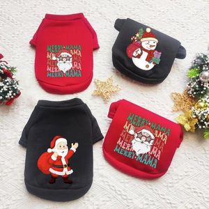 Vestuário para cães Natal roupas para animais de estimação gato/cachorro suéter outono e inverno quente chihuahua teddy pequeno