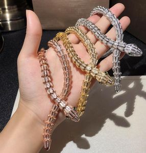 python Necklace Top high quality Jewelry For Women Pendants Thick Necklace Necklace Fine Custom luxurious Jewelry AAA Zircon4569864