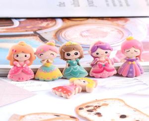 20st -hartkomponenter Cabochon Kawaii Princess med olika egenskaper Flatback Scrapbooking Craft Embellishments DIY Hair B5231294