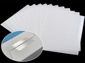 Geschenkpapier 1000 Stück transparente PVC-Dateiversiegelungsaufkleber, klares selbstklebendes Etikett, wasserdichte Verpackung, Box-Aufkleber, Bürobedarf4418792