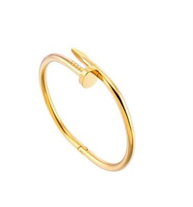 Love paznokcie bransoletki projektant Bangle Classic C Design Biżuteria Mężczyźni i kobiety bransoletki nie zanikają alergia 26233032752