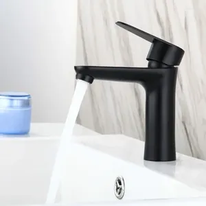 Bathroom Sink Faucets Basin Faucet Several Styles Deck Mounted Vessel Tap Mixer & Cold Water Stainless Steel Lavotory