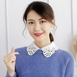 Bow Ties Women Fake Collar Children Summer Shirt Lace Neck Decoration Age Reducing