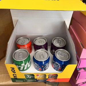 Stash Can Cola Safe Can Desvio Seguro Tanque de armazenamento oculto selo pote de metal com um cheiro de grau alimentício à prova de cheiro hidratante acessórios para fumar 2024