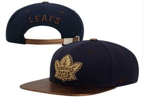 Dobra jakość męskiej Toronto Snapback Hat Logo haft haftowy sport regulowany paski hokejowe czapki płaskie kapelusze baseballowe1491286