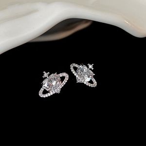 INS TOP SELL SUD EARRINGS Luxury Jewelry 925 Sterling Silver Pear Cut White 5A Cubic Zircon CZ Party Diamond Star Heart Women Earring for Lover Gift