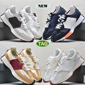 New mens 327 running shoes 327s sea salt black white moonbeam gum Niko Dark grey Blue beige burgundy Raspberry casablanca men designer sneakers womens trainers