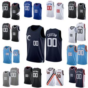 Anpassad 2023-24 Ny säsong tryckt basket 1 James Harden Jersey Black White Jerseys. Meddela valfritt nummer och namn på beställningen