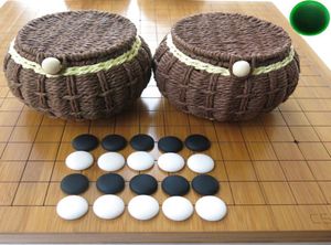 Yunnan yunziweiqi backgammon bambu 2 cm tjock reticle dubbel schackbräda kinesisk schack weiqi set8221912