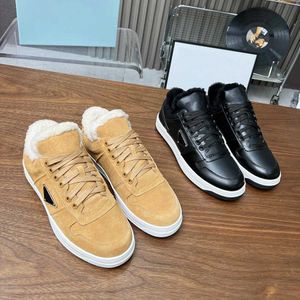 Casual Shoes Designer 19Fw Casual Shoes Thunder Black Sneakers Mens Women Trainers Knit High-Top Sneaker Light Rubber 3D Winter Warm Shoe With Box