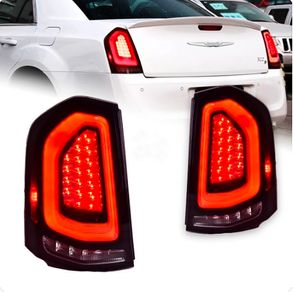 クライスラー300Cテールライト2011-2014 Taillights LED DRLランニングライトフォグライトリアパーキングランプのためのカーテールライト