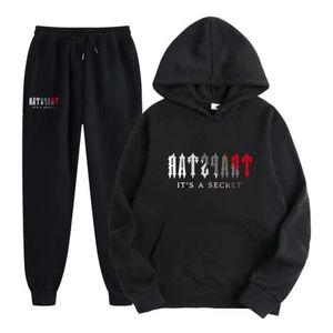 23 Tracksuit Men's Nake Tech Trapstar Track passar Europa American Basketball Football Rugby Tvådel med kvinnors långa ärm Hoodie Macai