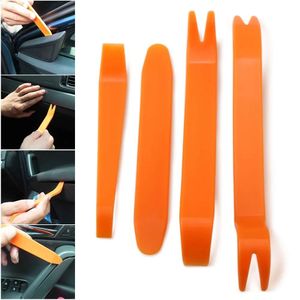 New Auto Door Clip Panel Trim Removal Tool Kits Navigation Disassembly Seesaw Car Interior Plastic Seesaw Conversion Tool 4 sets