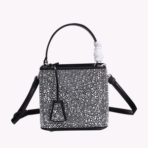 Роскошные дизайнерские женские сумки Duchesse, классические бренды, сумки на ремне, качественные сумки, кошельки, женские сумки Crystal Bucket Package, сумка подмышки 1012