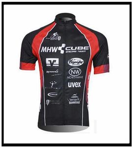 Drużyna Cube Cycling krótkie rękawy Jersey Men039s Summer Oddychanie MTB Bike Odzież Ropa Maillot Ciclismo 121596803
