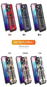 Cell Phone Cases For iPhone 14 Pro Max MaxHybrid Armor Invisible Kickstand Magnetic Shockproof Back Cover D12057670