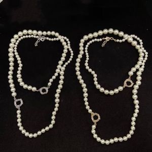 Nowy łańcuch naszyjnika perłowego dla kobiety miłośnika bransoletki moda dzika osobowość zaopatrzenie w biżuterię