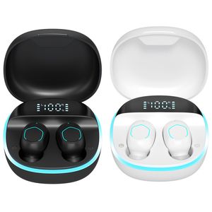 M13 trådlösa Bluetooth-hörlurar Tws öronskydd mini heaset vattentät LCD-skärm stereo hörlurar in-ear beröring headset