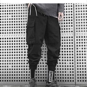 Men's Pants New Men's Sweatpants Loose National Fashionable Foot Binding Comfortable Casual Fashion Overalls Mens Male Trousers StreetwearsL2402