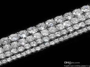 Bracelet de créateur de tennis de mode Bijoux de luxe Bracelet en diamant d'or pour hommes Party 3 4 5 6 mm 7 8 pouces bracelets moissanite diamant4626735