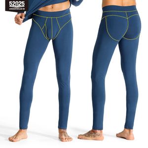 Men's Thermal Underwear 52025 Men Leggings Sporty Push Up Cotton Modal Tights Breathable Sport Leggin Bottoms 231212