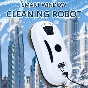 Magnetiska fönsterrengörare Ultra Thin Robot Vacuum Cleaner Window Cleaning Robot Window Cleaner Electric Glass Limpiacristales Remote Control for Home 231213