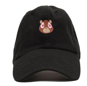 Nya ankomst baseballhattar björn cap täppback pappa cap designer hattar för män kvinnor vargar uzi pistol kith 1996 justerbar visir cap6373198