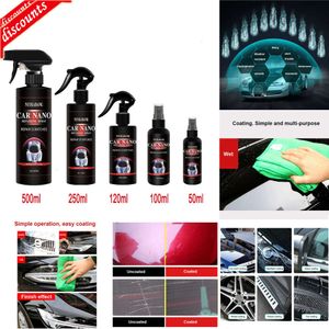 New Other Auto Parts 500ML Ceramic Coating Spray Car Top Sealant Repellent Nano Glass Polishing Plated Crystal Liquid Hydrophobic Coating Waterproof