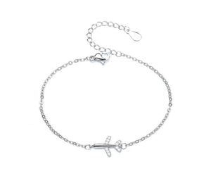 Braccialetti Charm A Girl039 Design originale CAGNA AIRPLANE CATENA INALIED INALITÀ Bracciale regolabile per le donne Bragglezza di gioielli4048814