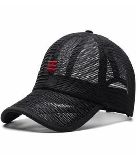 Drop Sommer Full Mesh Big Size Baseball Cap Erwachsene Oversize Sport Sonnenhut Männer Frauen Große Trucker Caps 5660 CM 6065 CM 2204271690188