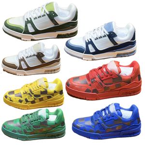 10a högkvalitativ lyx ren klassisk utomhus retro basket sneakers mens gröna tränare sneakers basketskor lekplats löpning skos