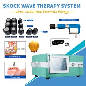 Slimmmaskin Akustisk chockvåg Zimmer Shock Wave Therapy Machine för erektil dysfunktionsbehandling Ed DHL