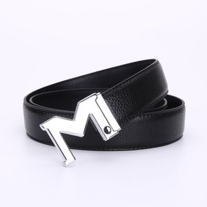 Designer Belt Clip Buckle Mens Belt Formell klänning Luxury Classic Belt Pin Buckle Belt Buckle Casual Bredd 3,8 cm Storlek 105-125 cm Fashion Gift