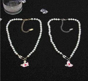 2021 NYA FLASS DIAMOND SATELLIT PEARL CRYSTAL NECKLACE Fashion Wild Niche Clavicle Chain20p4310512