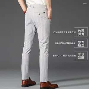 Abiti da uomo Oversize Business Man Pantaloni Pantaloni Pantaloni da uomo Abbigliamento Casual Abito formale Abito sociale Uomo Elegante Lavoro Slim A61
