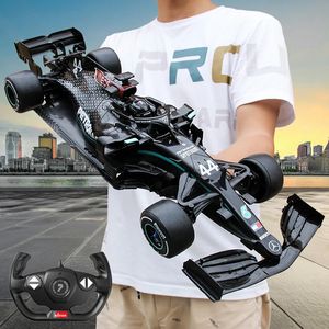 Electric RC Car 1 12 Mercedes AMG W11 44 Lewis Hamilton Racing Remote Control Toy Model RC Vehicle Children's toys 1 18 231212